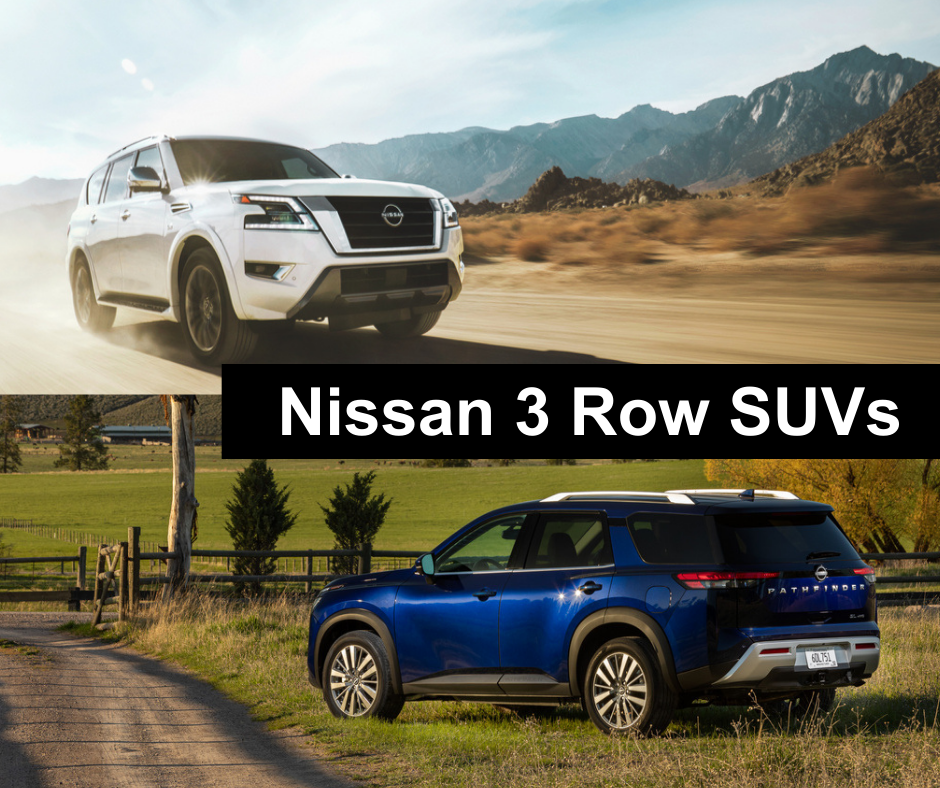 Nissan 3 Row SUVs Armada vs Pathfinder