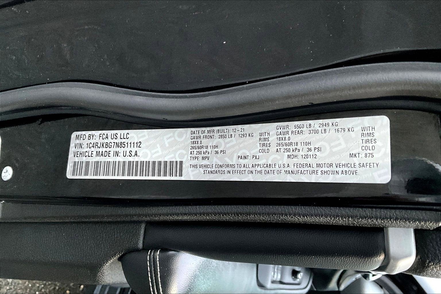 2022 Jeep Grand Cherokee L Limited