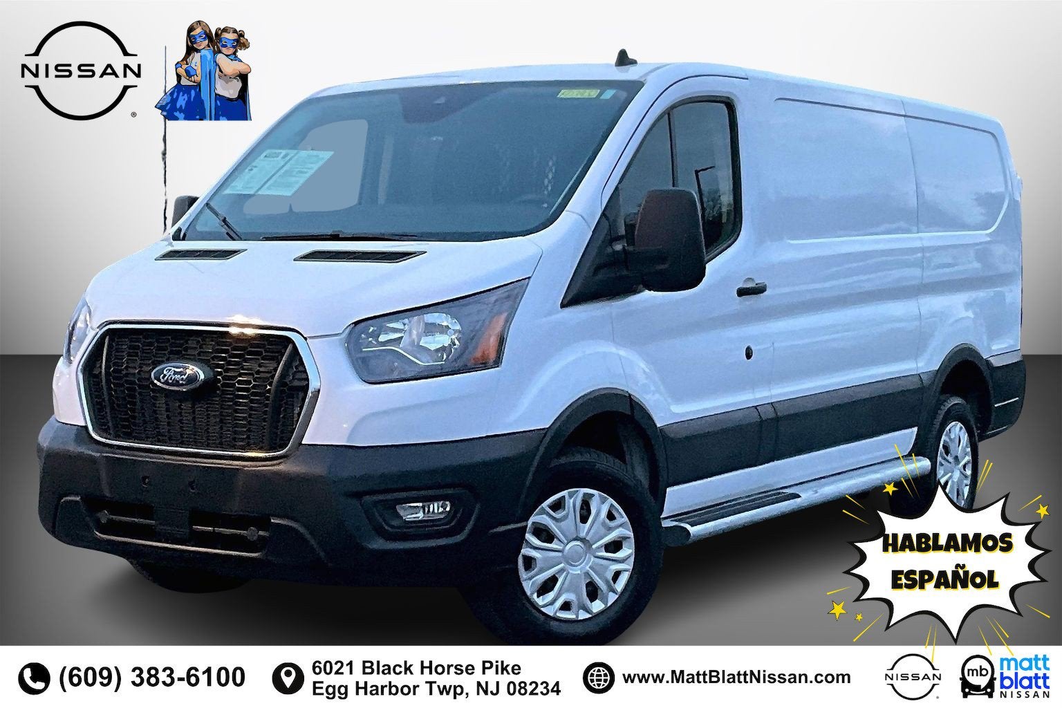 2024 Ford Transit Cargo Van Low Roof