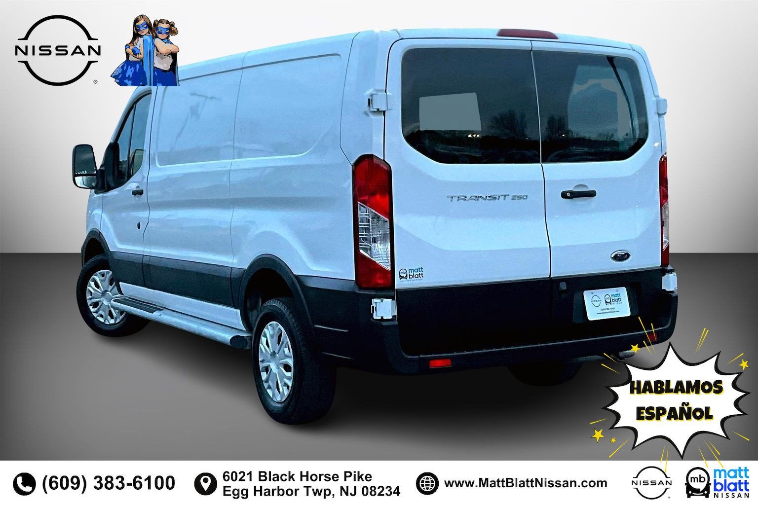 2024 Ford Transit Cargo Van Low Roof
