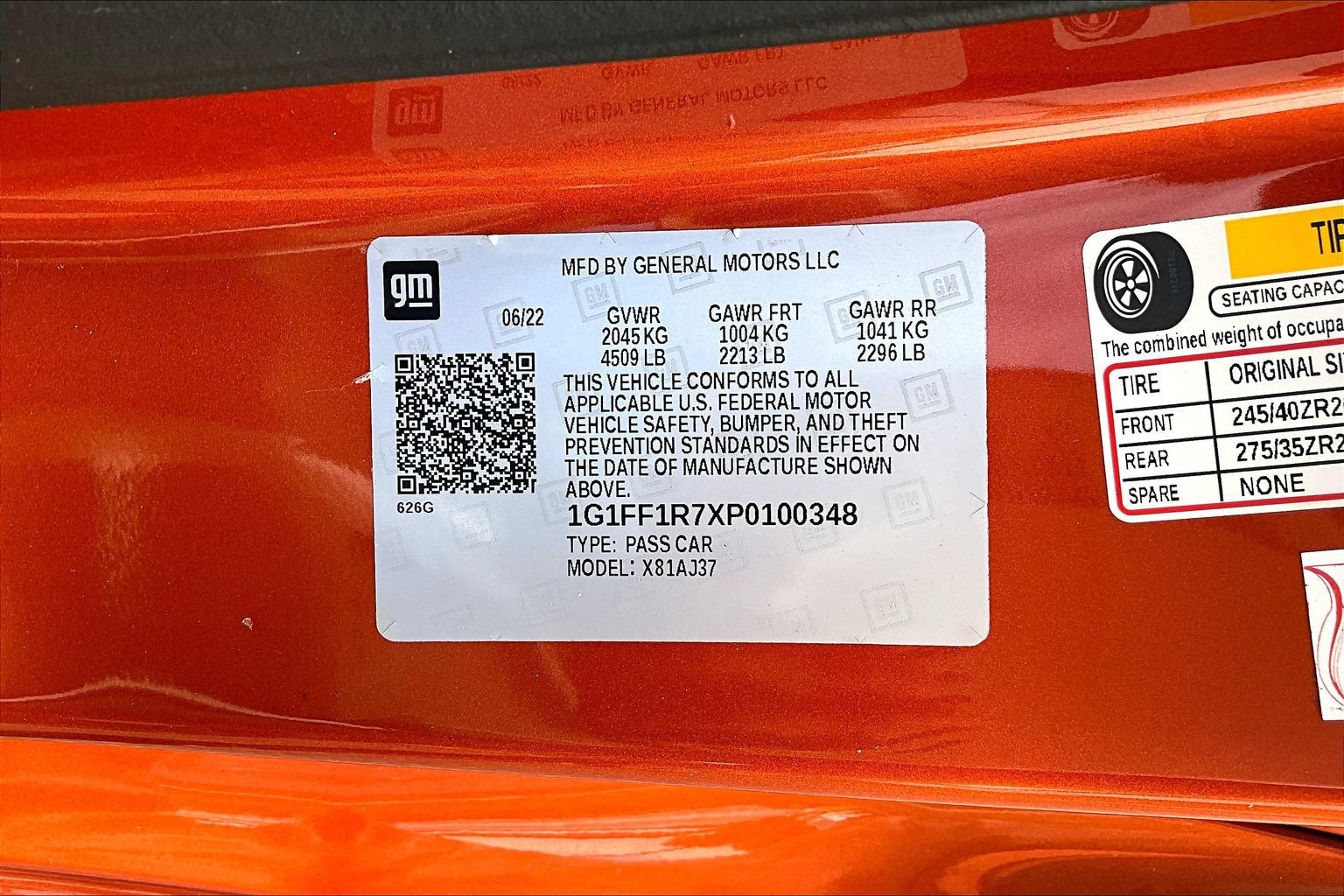 2023 Chevrolet Camaro 1SS