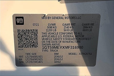 2021 GMC Sierra 2500HD SLE