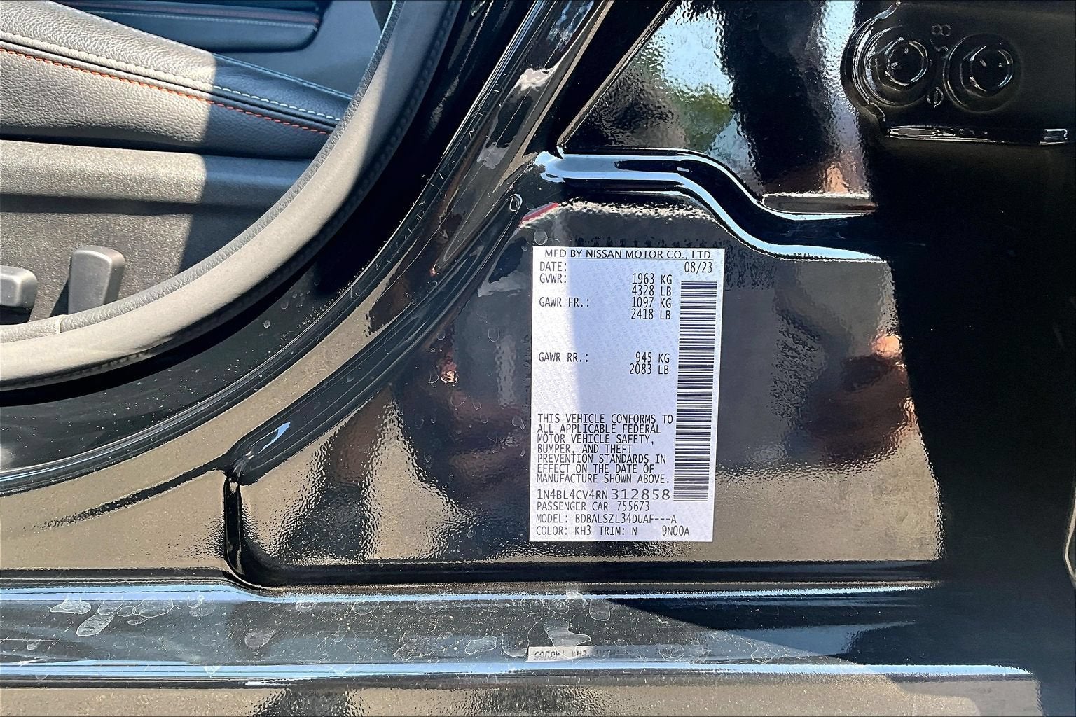 2024 Nissan Altima 2.5 SR