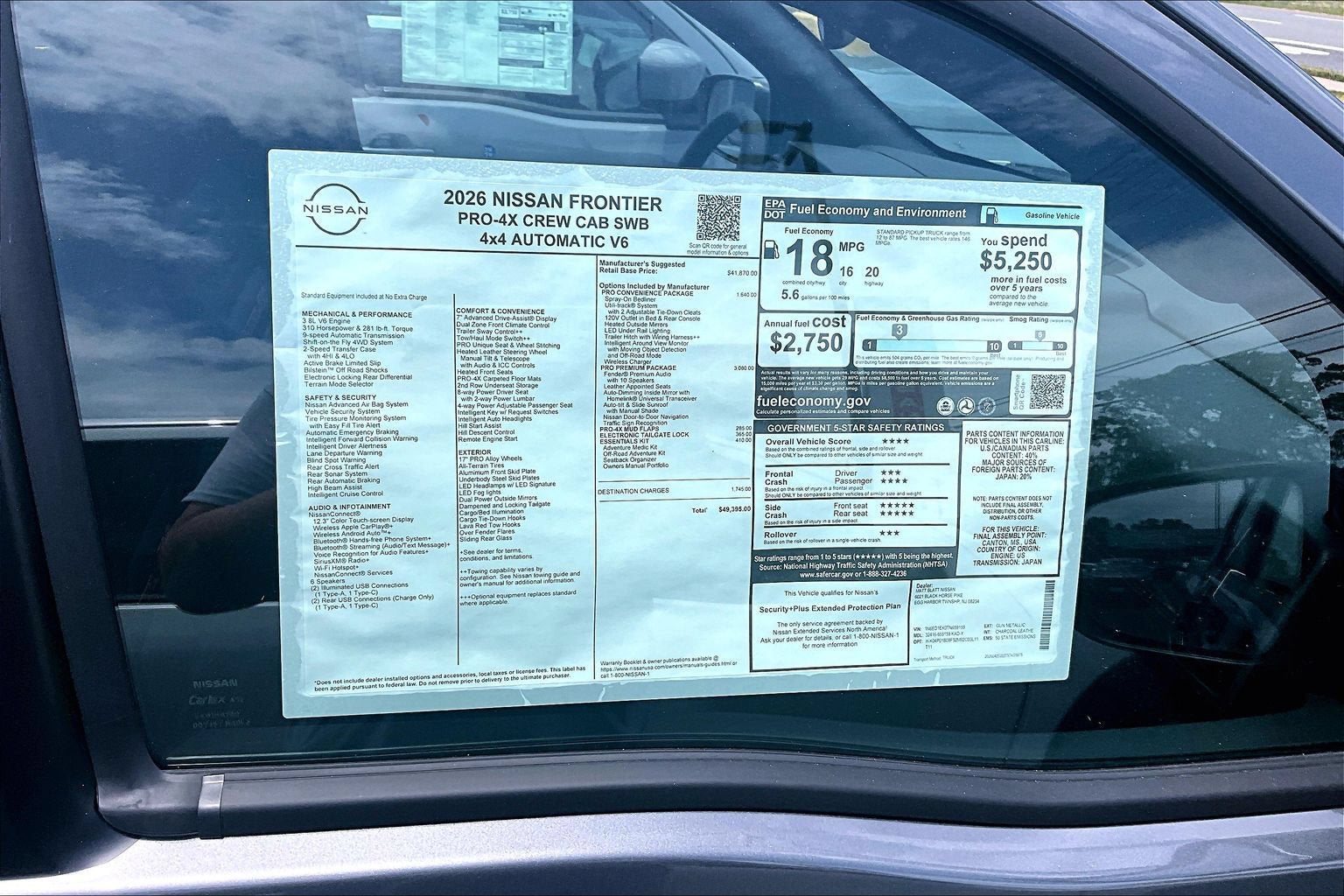 2026 Nissan Frontier PRO-4X