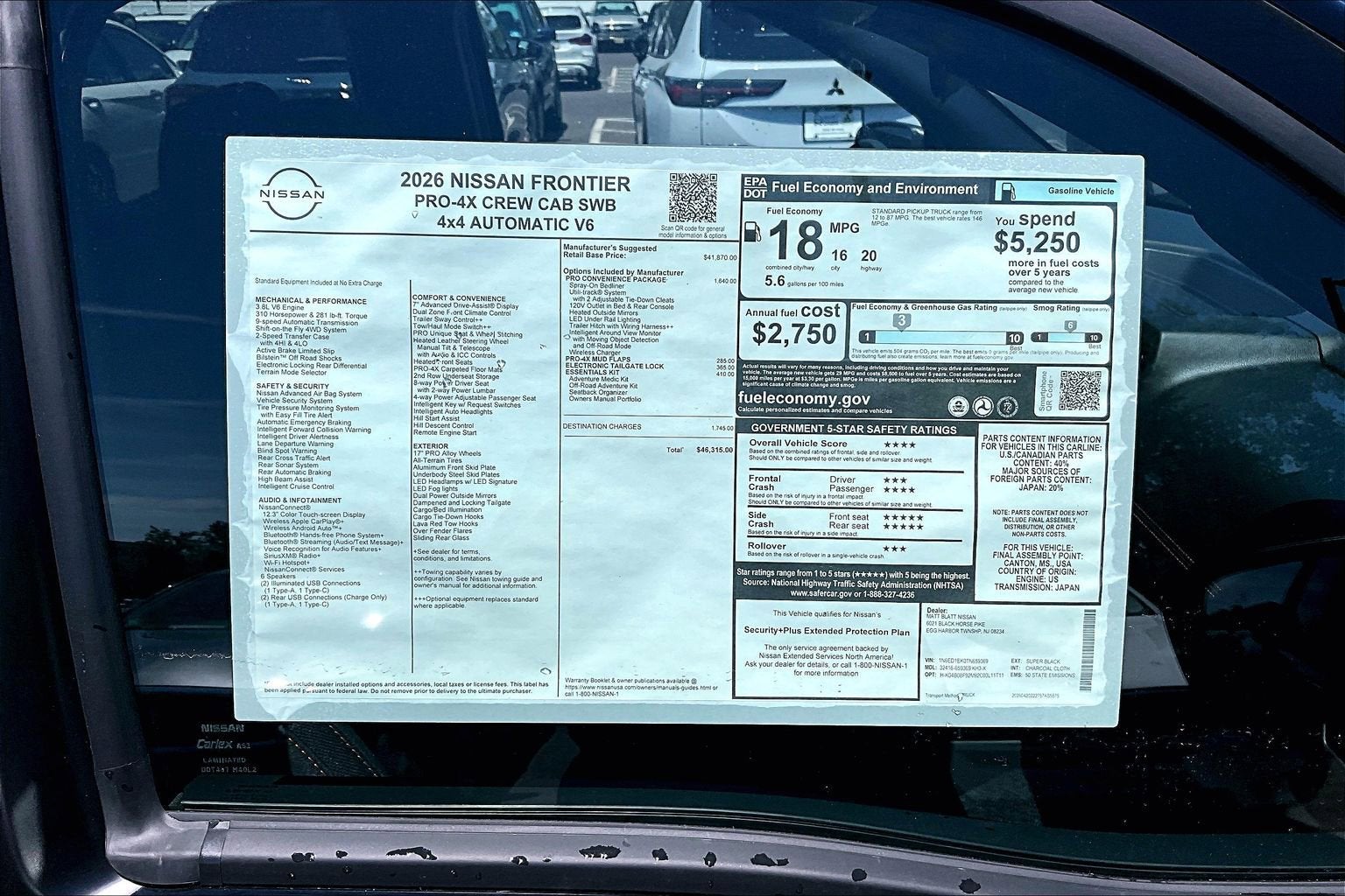 2026 Nissan Frontier PRO-4X