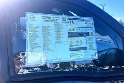 2026 Nissan Frontier PRO-4X