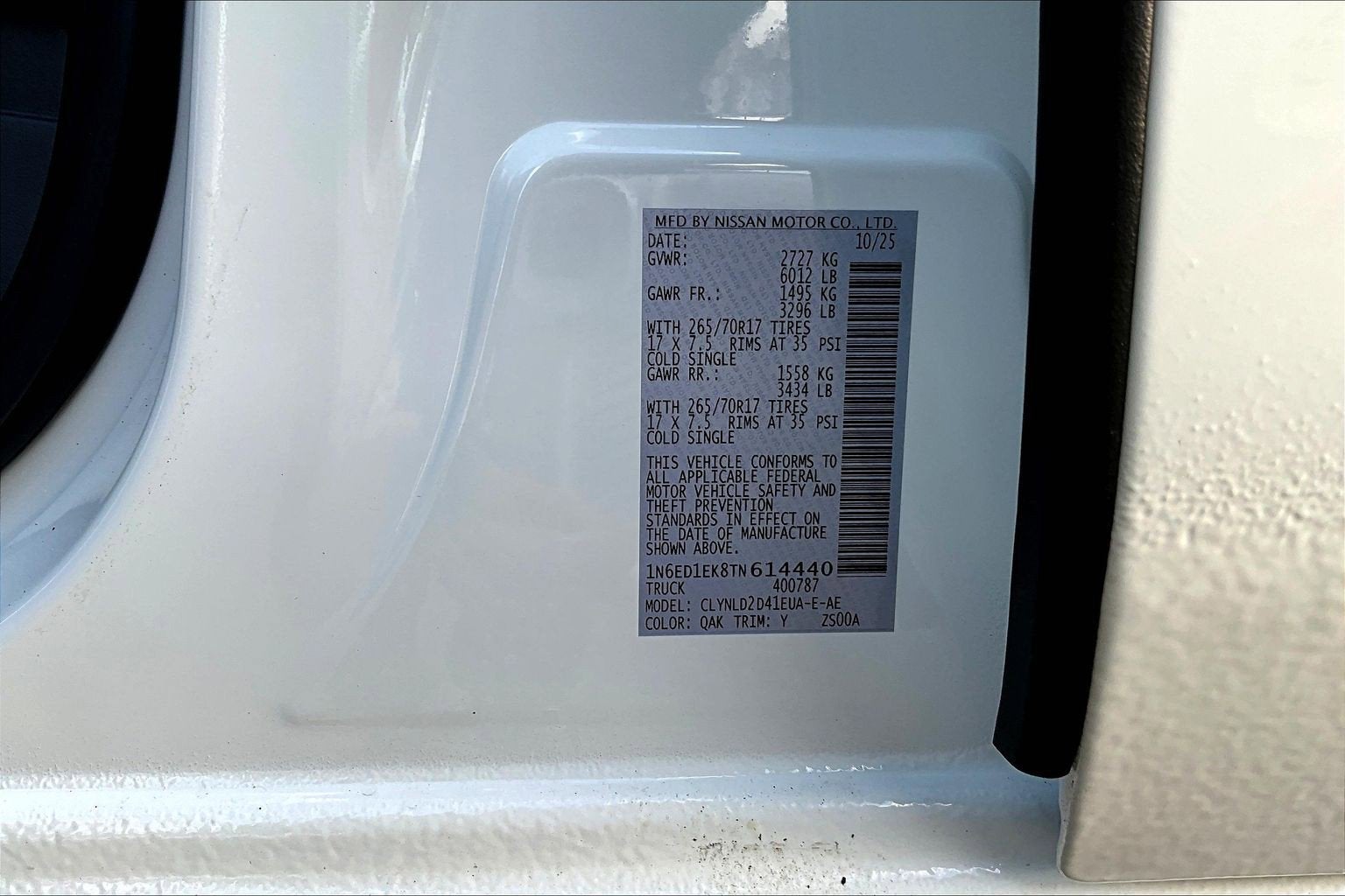 2026 Nissan Frontier PRO-4X