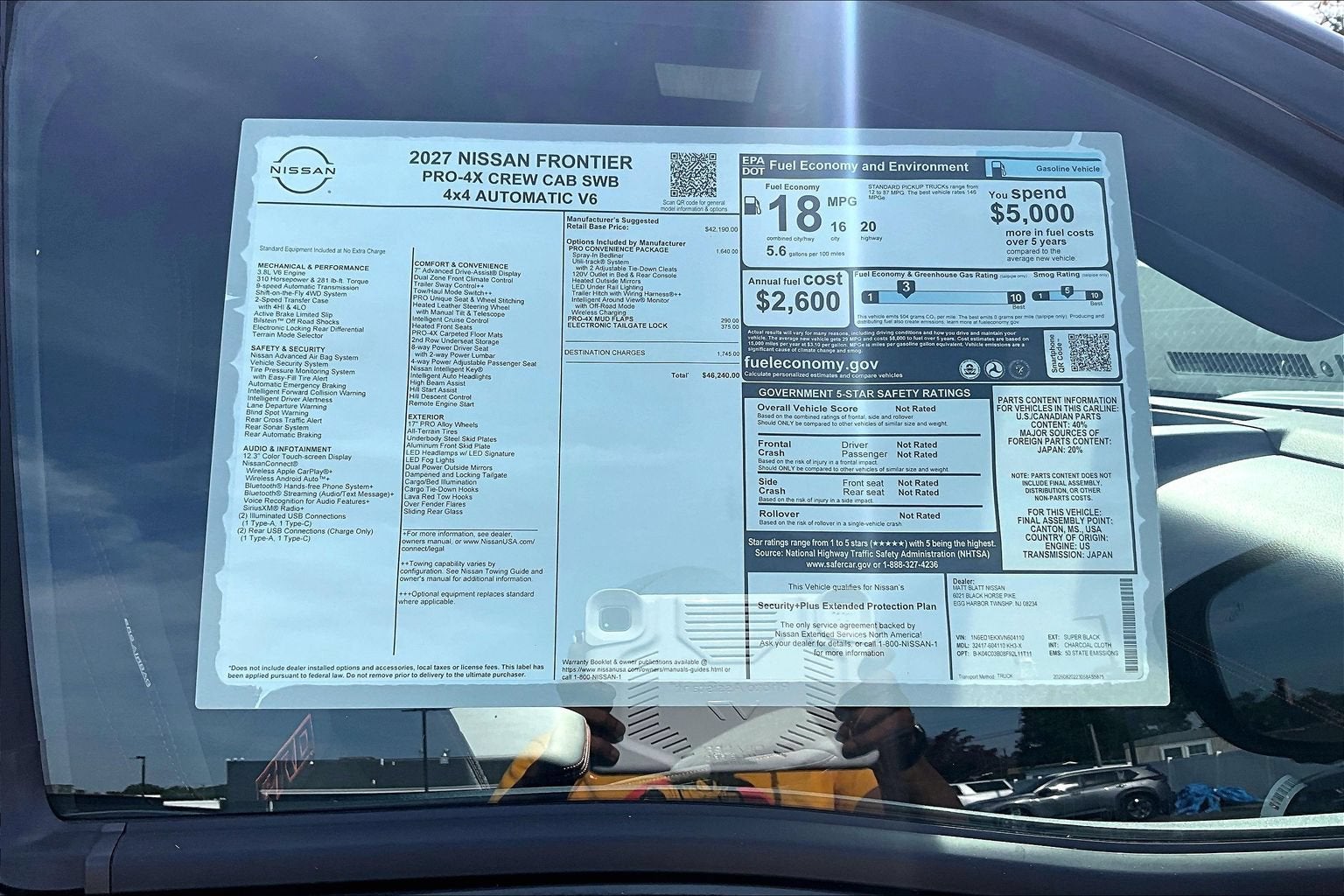 2027 Nissan Frontier PRO-4X