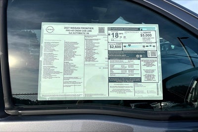 2027 Nissan Frontier PRO-4X
