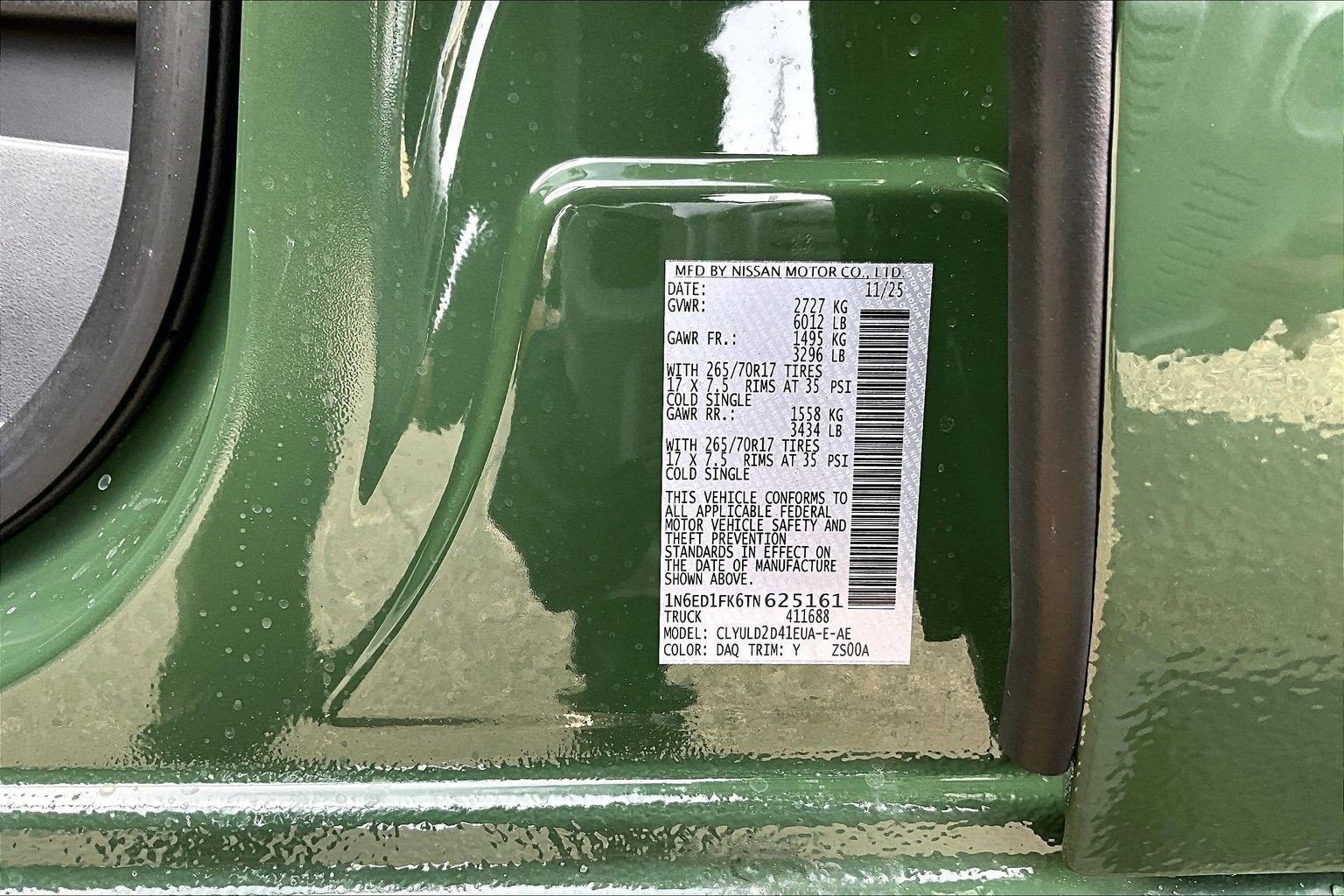 2026 Nissan Frontier PRO-4X