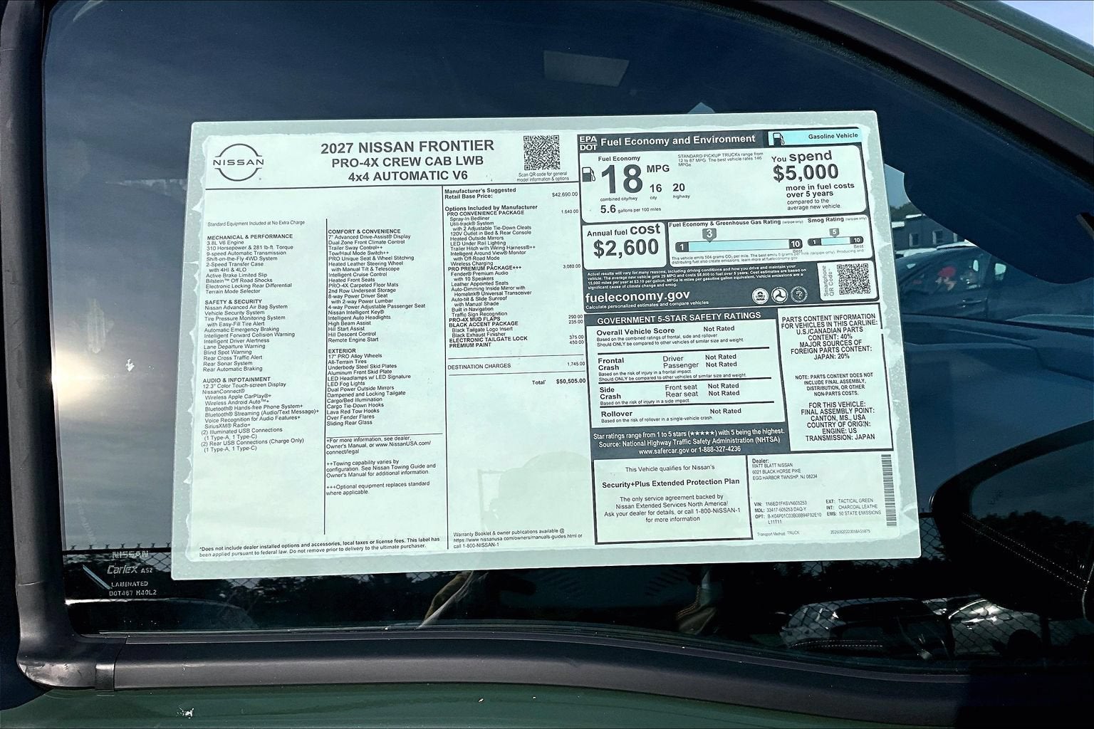 2027 Nissan Frontier PRO-4X