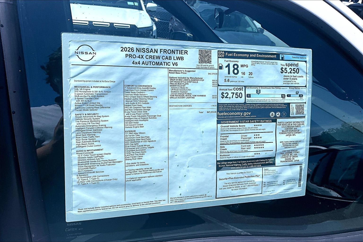 2026 Nissan Frontier PRO-4X