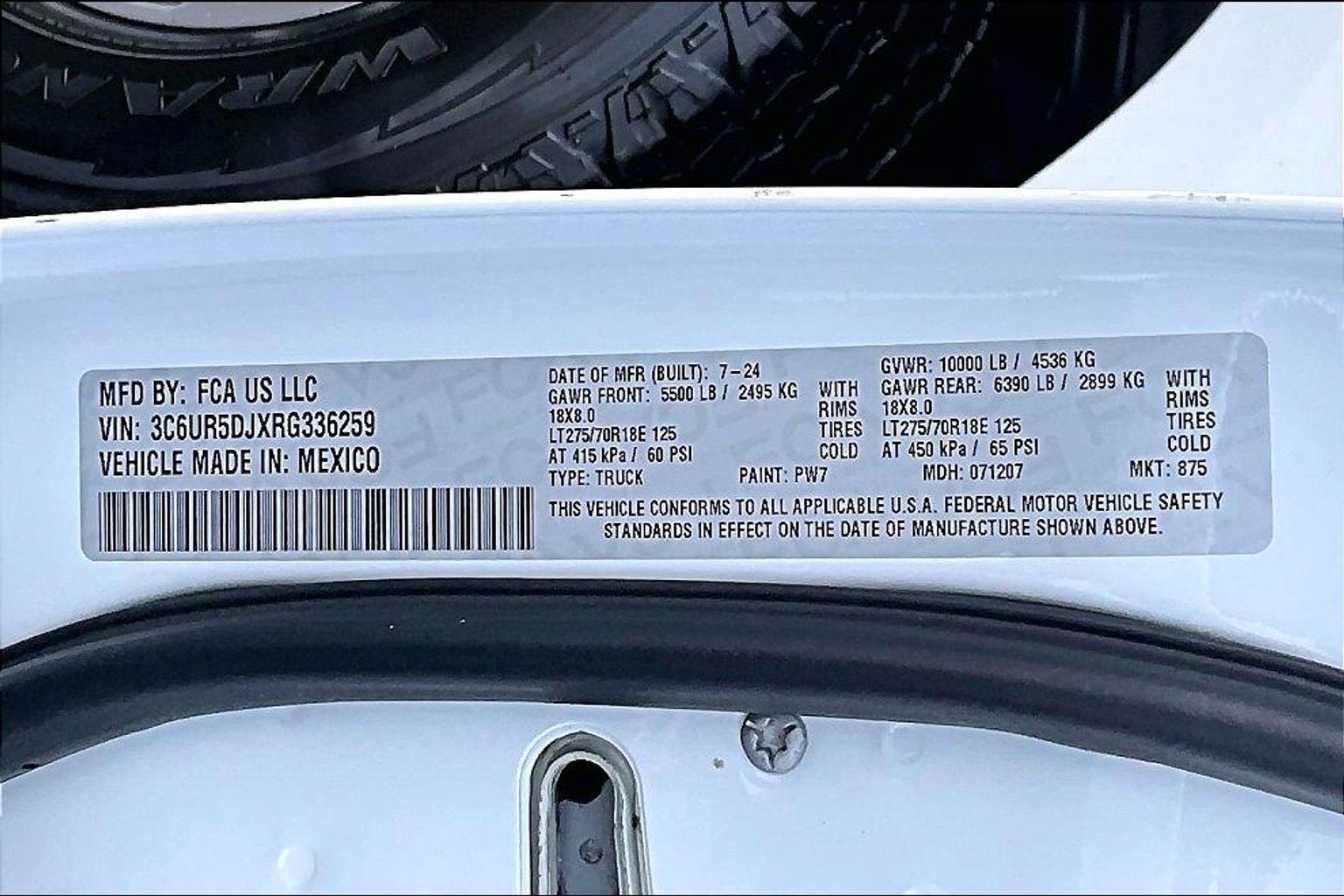 2024 RAM 2500 Big Horn