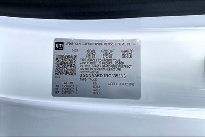 2024 Chevrolet Silverado 1500 Work Truck