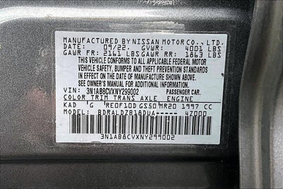 2022 Nissan Sentra SV