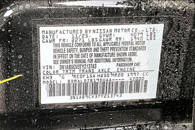 2026 Nissan Sentra SV