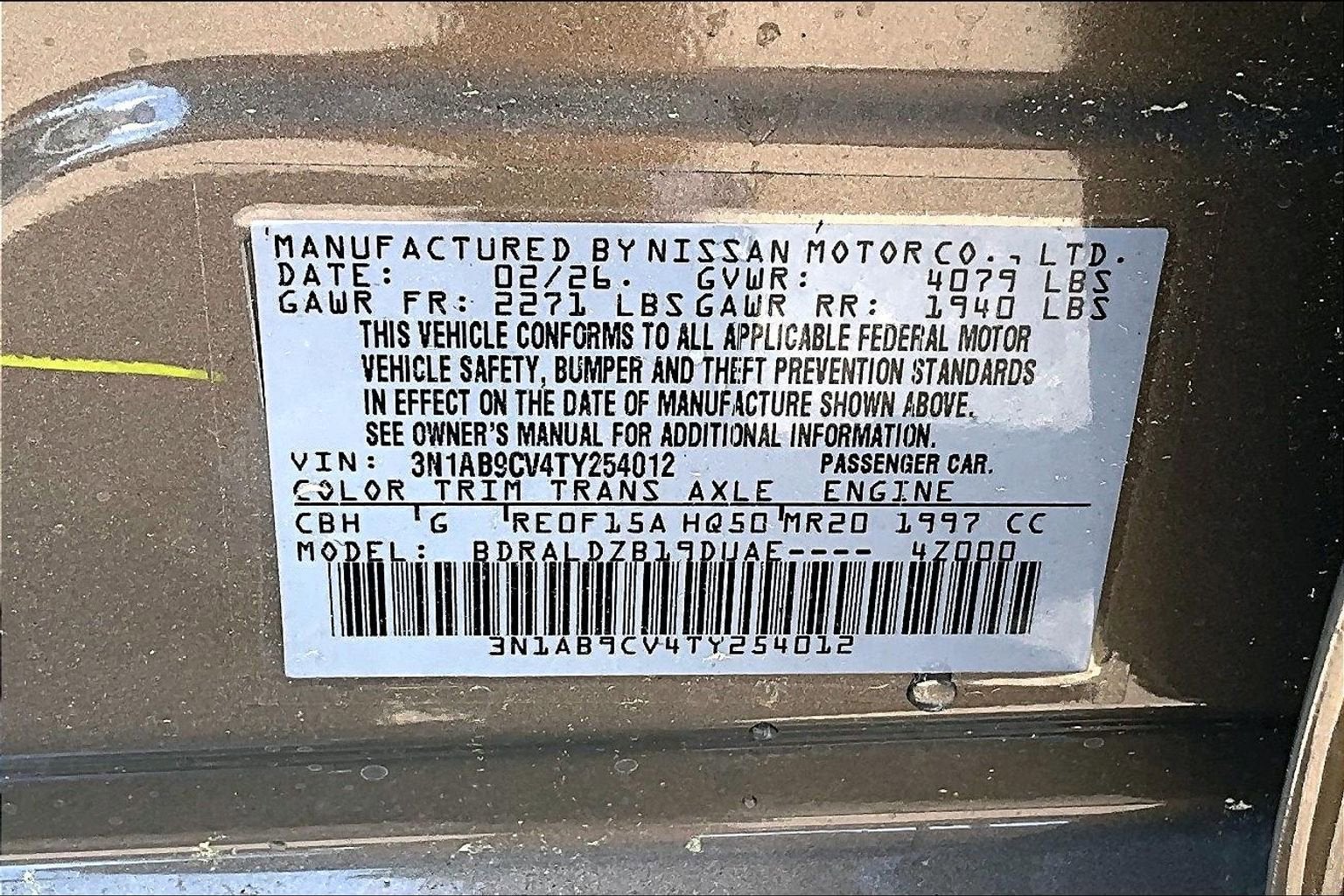 2026 Nissan Sentra SV