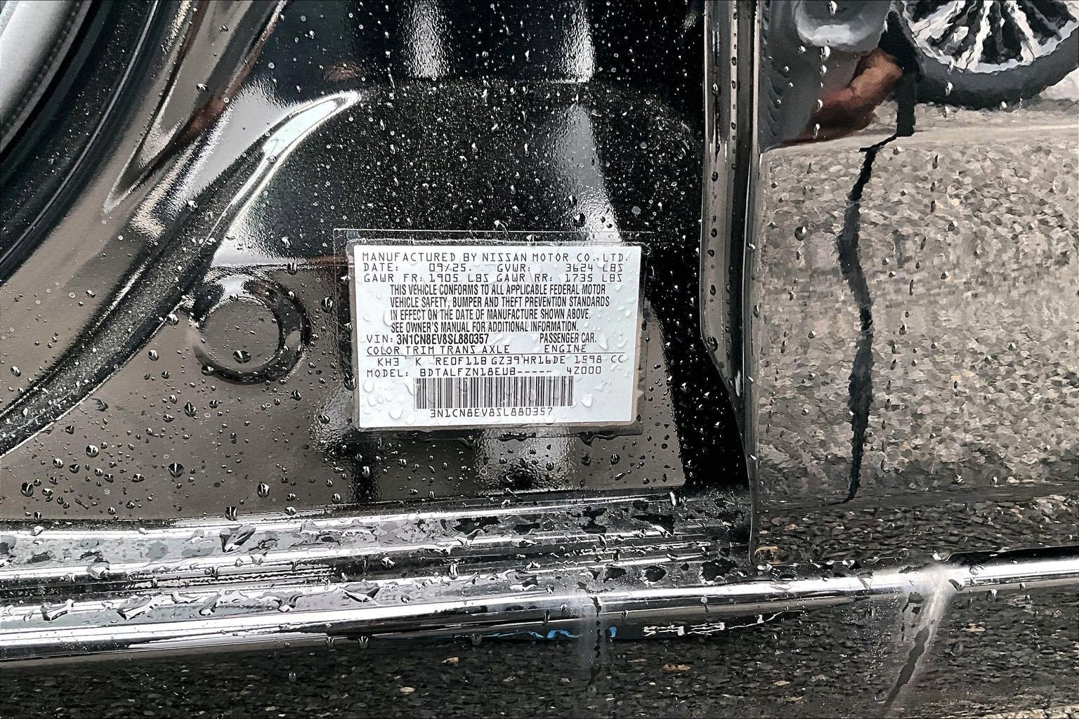 2025 Nissan Versa SV