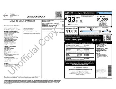 2025 Nissan Kicks Play S