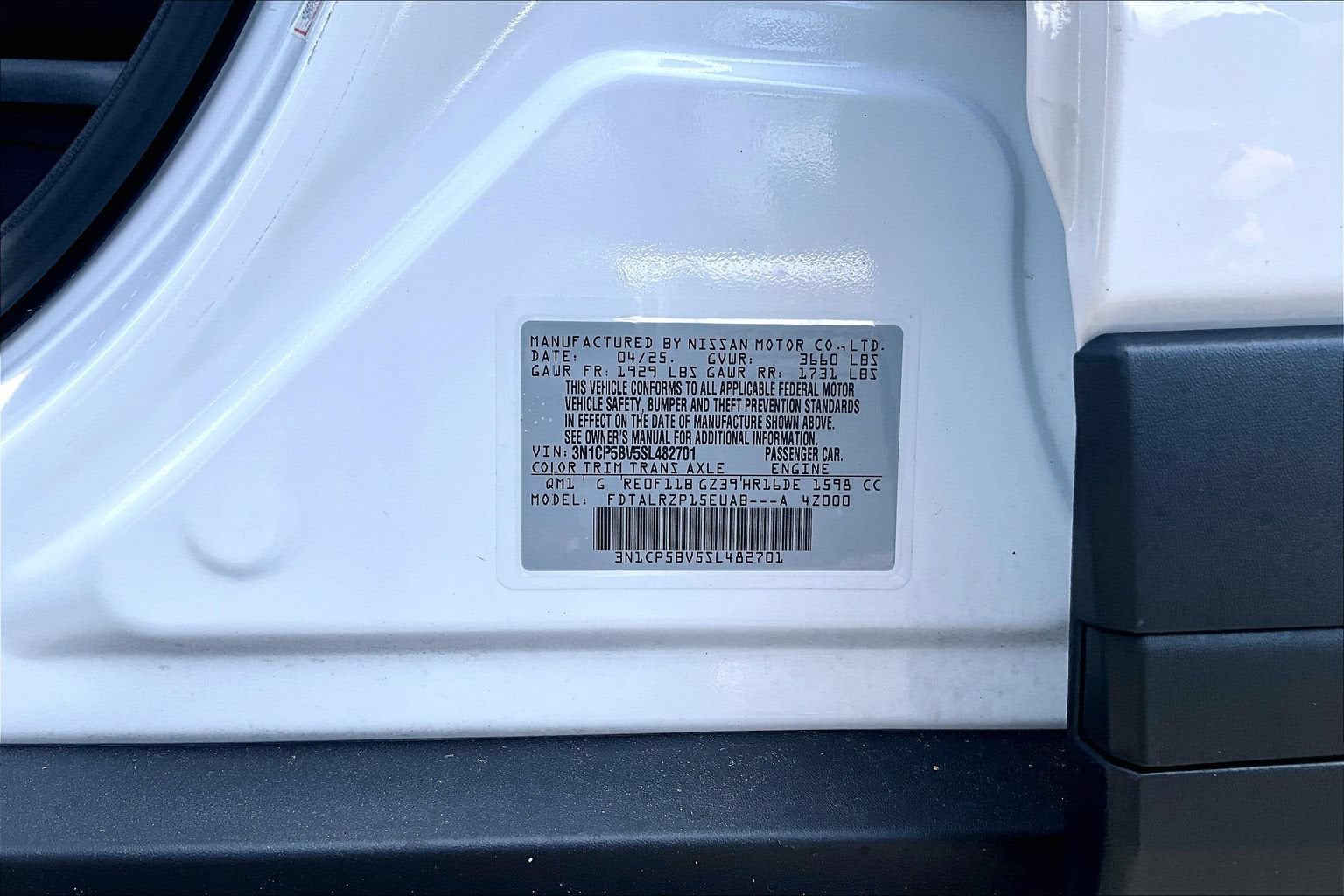 2025 Nissan Kicks Play S