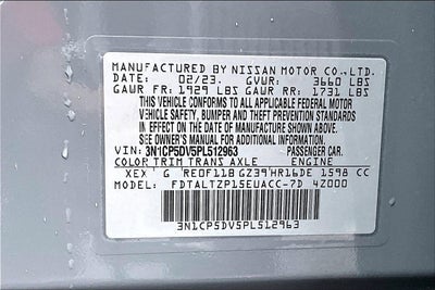 2023 Nissan Kicks SR