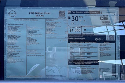 2026 Nissan Kicks SR
