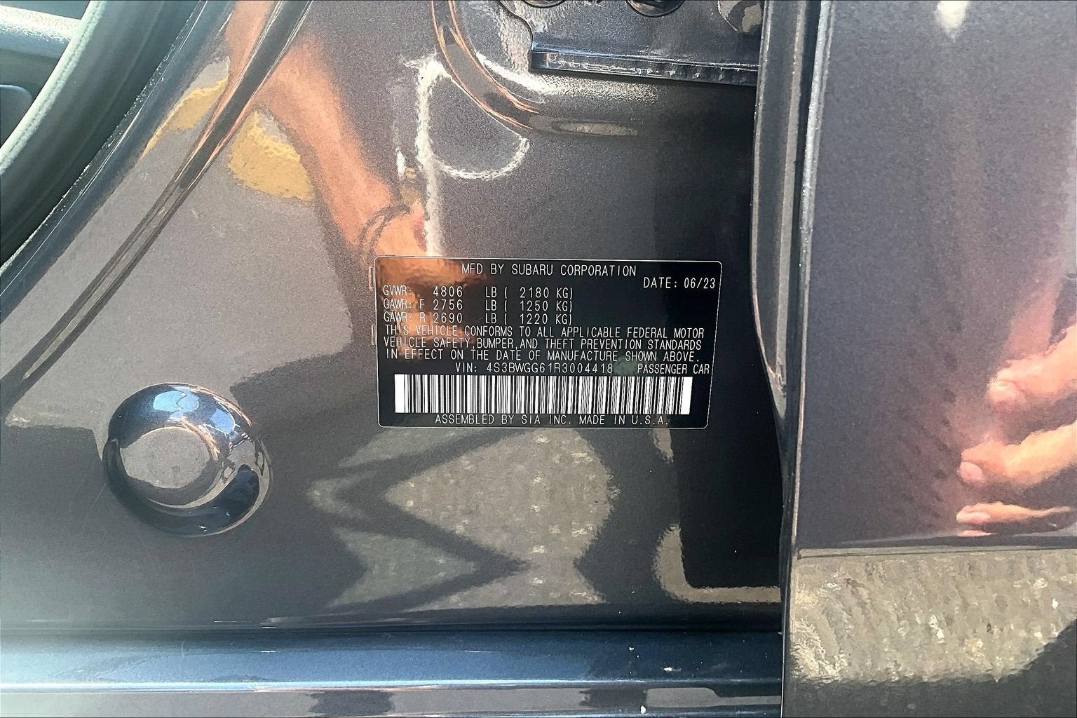 2024 Subaru Legacy Sport
