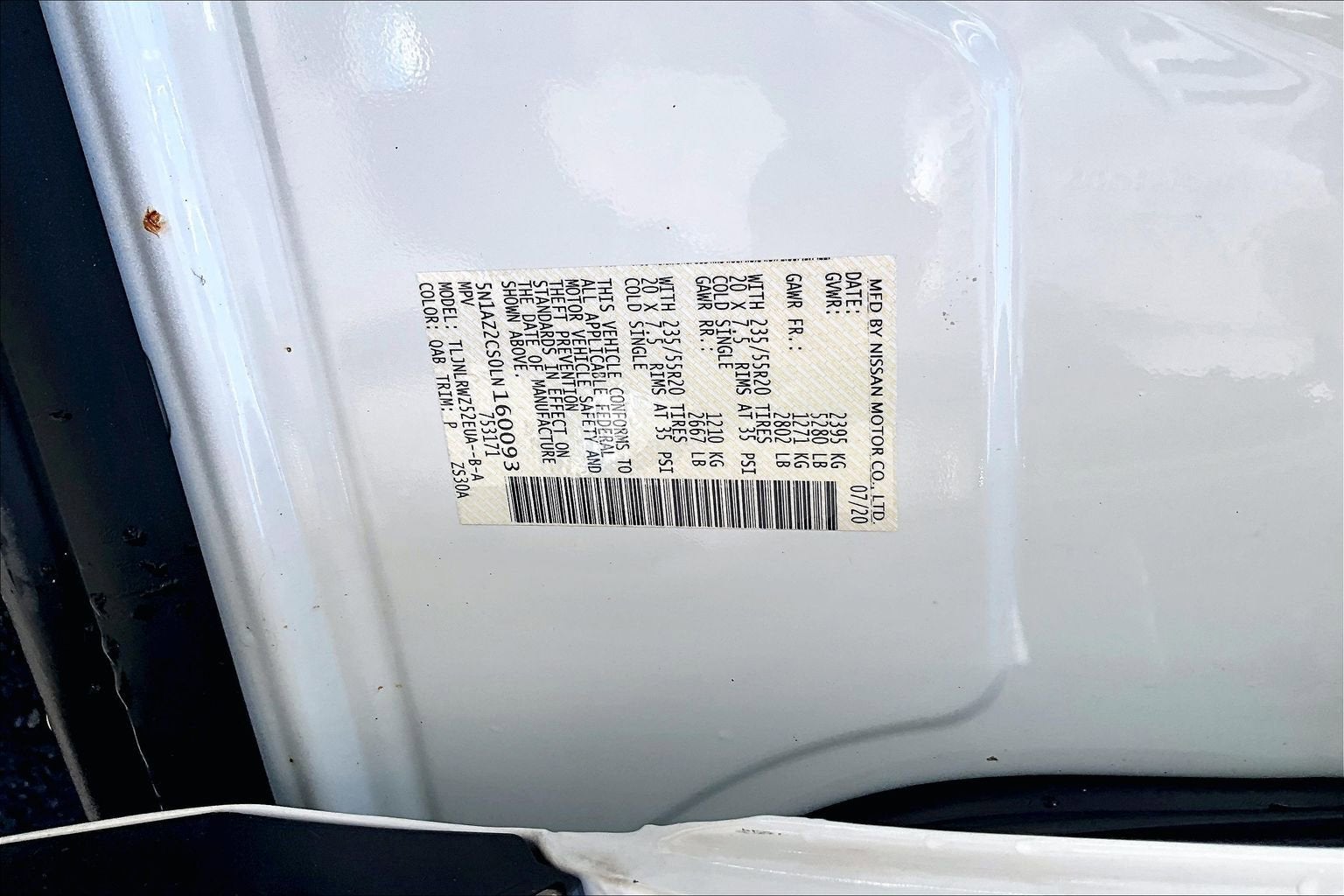 2020 Nissan Murano SL