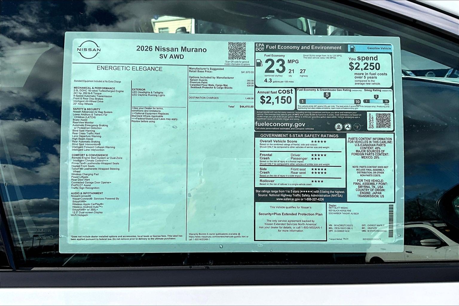 2026 Nissan Murano SV