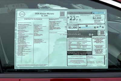 2026 Nissan Murano SL