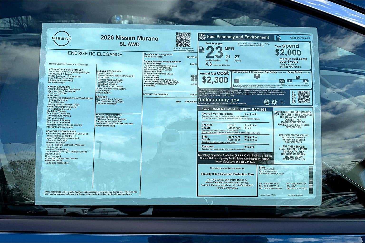 2026 Nissan Murano SL