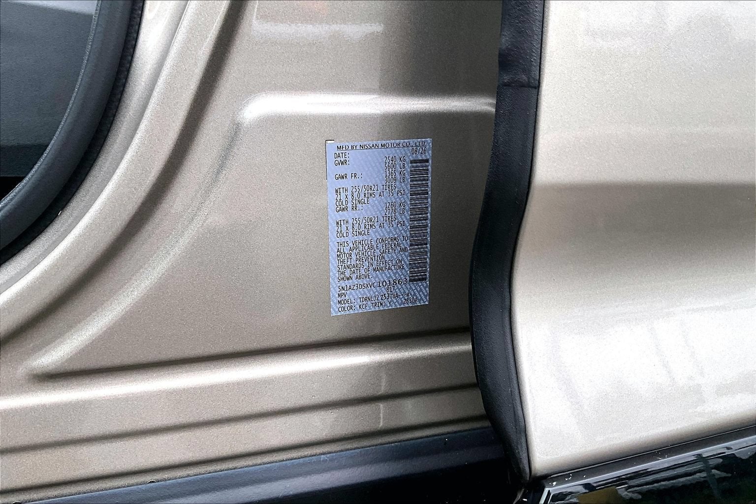 2027 Nissan Murano Platinum