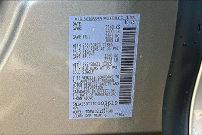 2026 Nissan Murano Platinum