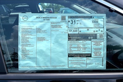 2026 Nissan Rogue SV