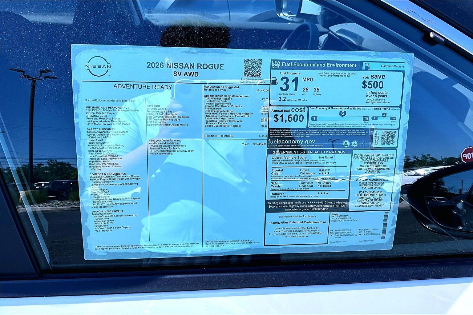2026 Nissan Rogue SV