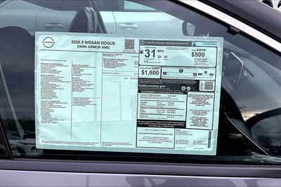 2026 Nissan Rogue Dark Armor