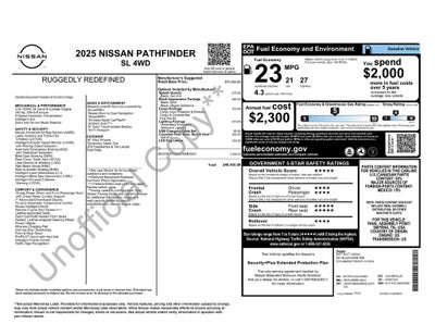 2025 Nissan Pathfinder SL