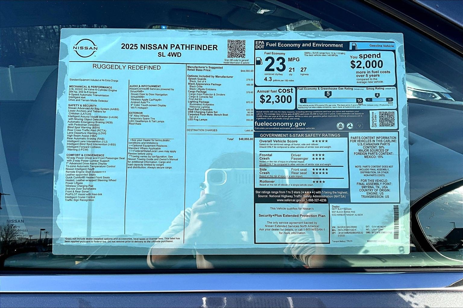 2025 Nissan Pathfinder SL