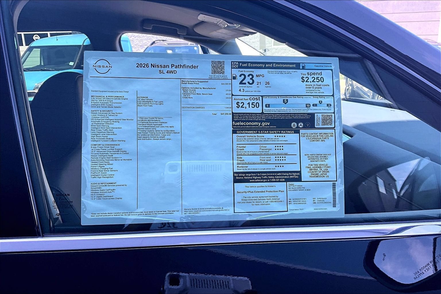 2026 Nissan Pathfinder SL