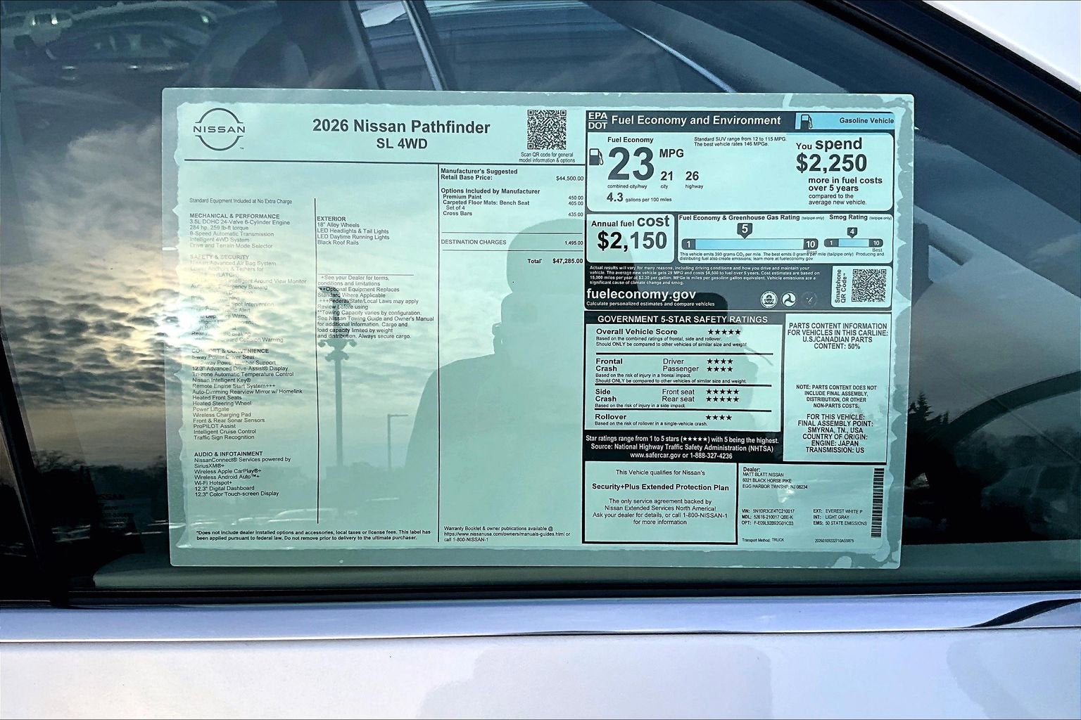 2026 Nissan Pathfinder SL