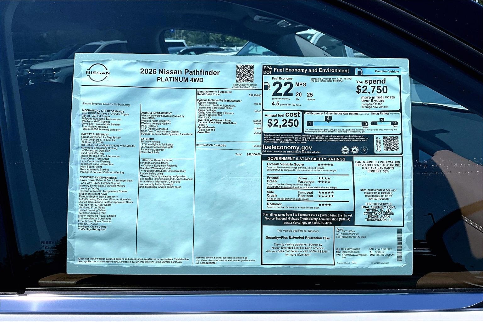 2026 Nissan Pathfinder Platinum