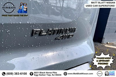 2025 Nissan Pathfinder Platinum