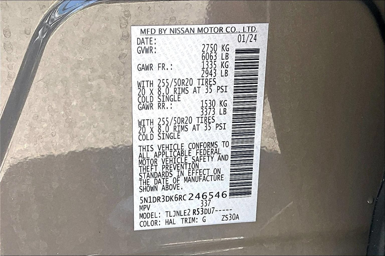 2024 Nissan Pathfinder Platinum