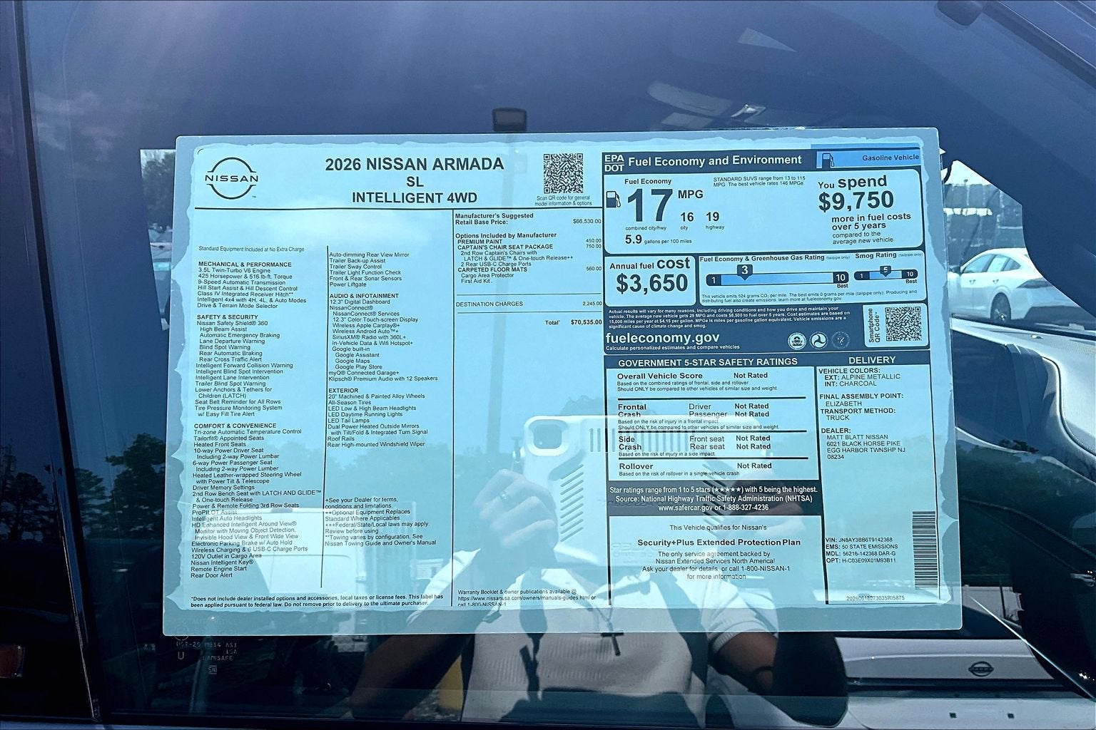 2026 Nissan Armada SL