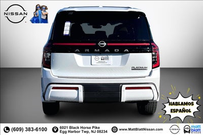 2026 Nissan Armada Platinum Reserve