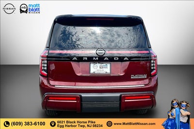 2026 Nissan Armada Platinum Reserve