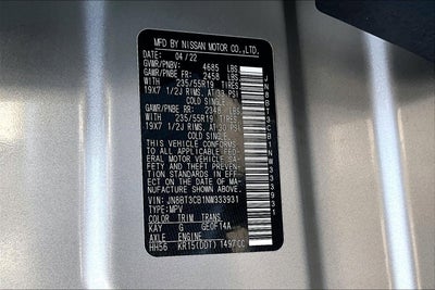 2022 Nissan Rogue SL