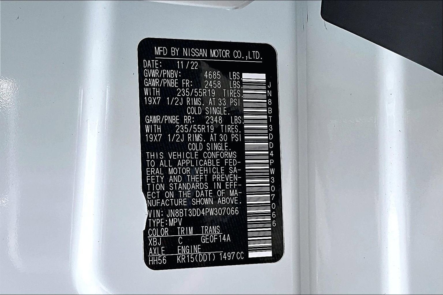 2023 Nissan Rogue Platinum