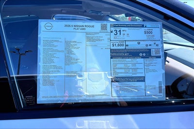 2026 Nissan Rogue Platinum