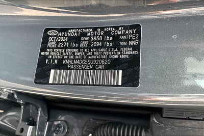 2025 Hyundai Elantra SEL Sport